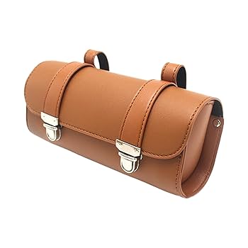 Amazon.co.jp: レザーサドルバッグ - ビンテージブラウン